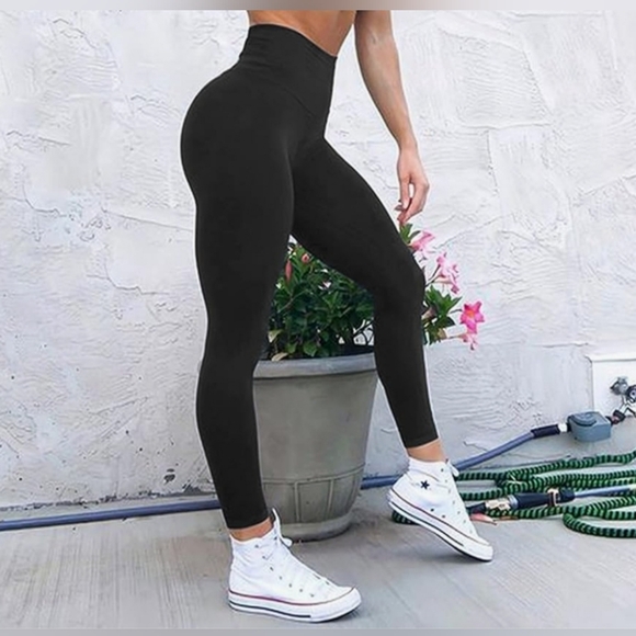 MOOSLOVER Gray High-Waisted Leggings - Picture 5 of 7